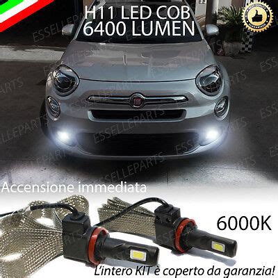 led luci fendi nebbia 500 x|Kit Led Fendinebbia 500X .